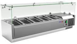Холодильная витрина настольная COOLEQ VRX 1200/330