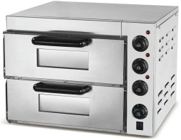 Печь подовая Kocateq EPC 02 S NW электрическая 2-камерная с подом 40*40 см