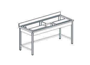 Купить кухонный стол разделочный для рыбы apach chef line ltpf217s2