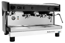Кофемашина полуавтомат ROBUSTEZZA ST2M/ черная+высокая группа 1ф