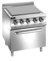 Плита со сплошной поверхностью электрическая 700 серии APACH Chef Line GLRSTE77FE