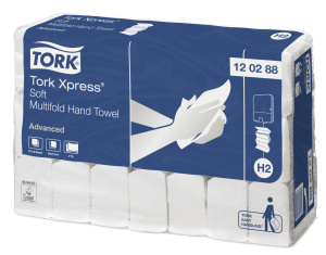 Полотенца листовые для рук Интерфолд TORK