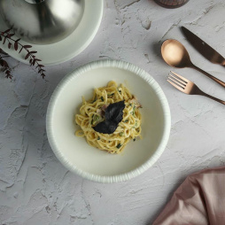 Салатник 600 мл d 20 см h8,3 см глубокий White Moon P.L. Proff Cuisine [4]