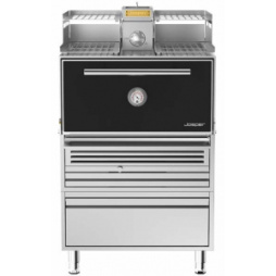 Гриль-печь JOSPER HJX-PRO-M120-WTD NC со столом-подставкой с ящиком и полкой для подогрева
