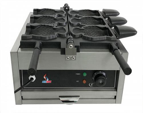 Купить вафельница airhot рыбки wbf-3