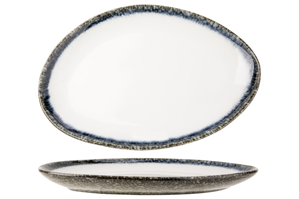 Купить тарелка овальная 26,7x18,5 см h 3 см, sea pearl cosy&trendy sea pearl