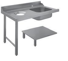 Кухонный стол для грязной посуды APACH 1200мм 80207