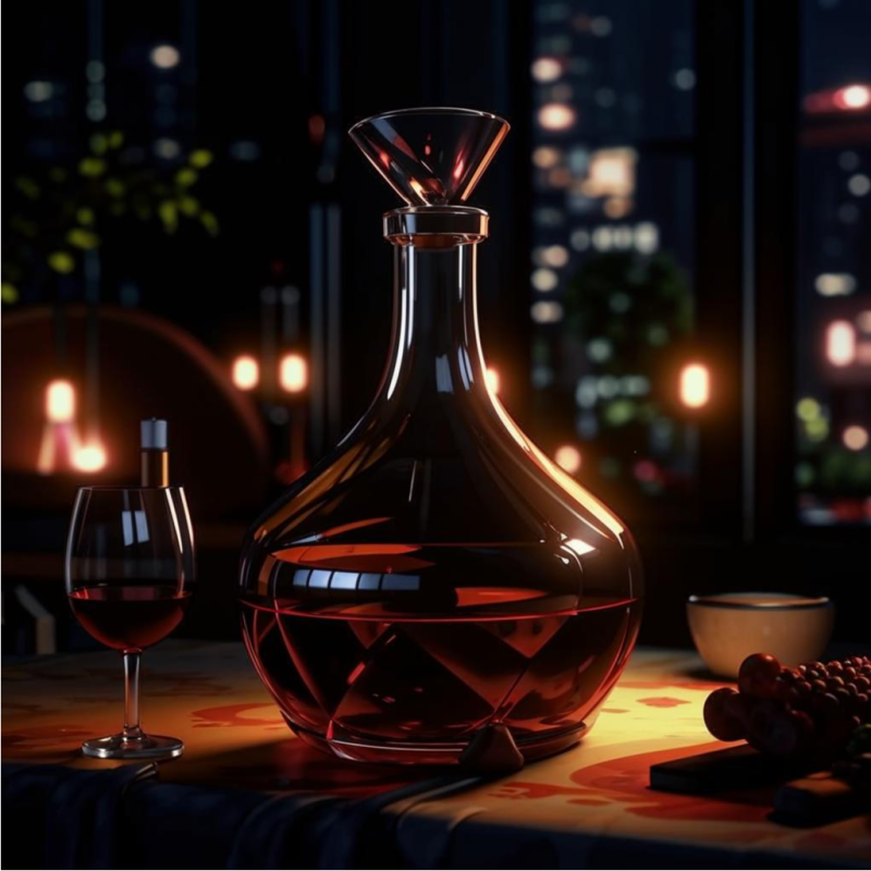 ТОП-10 самых популярных вин мира в изысканных декантер-бокалах