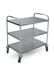 Тележка сервировочная 3-х ярусная (750х400х835) [A1006,TR-3S]