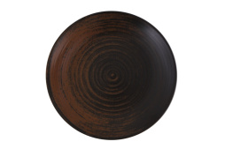 Тарелка мелкая 17 см, без борта 187617 LYKKE BROWN