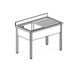 Ванна моечная APACH Chef Line LS167-65RWSH