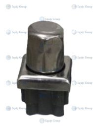 Опора регулируемая квадратная 40*40 без метизов