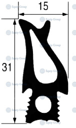 Уплотнение двери RATIONAL 5105.1021р