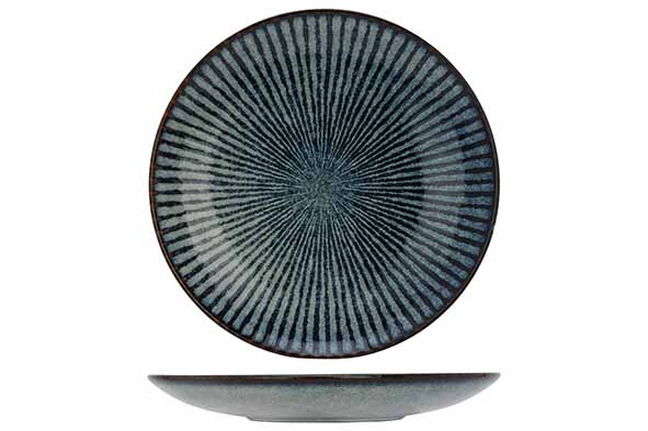 Купить тарелка d 21,5 см h 2,9 см, с полосками, atlantis cosy&trendy atlantis