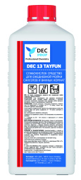 Слабокислое средство для ежедневной мойки санузлов и ванных комнат DEC 13 TAYFUN 1л.