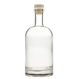 Бутылка графин 50 мл "Bottle" d 3,5 см h10,7 см с пластиковой пробкой P.L. Proff Cuisine