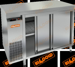 Кухонный стол тепловой островной двери купе HICOLD TS 12 GN O