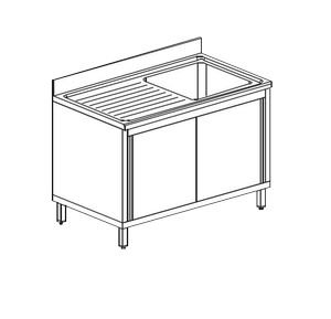 Купить ванна моечная apach chef line ls147-55lwsd