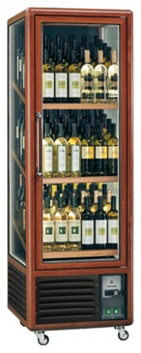 Купить винный шкаф дерев. tecfrigo enoprestige 600 2tv темн.орех