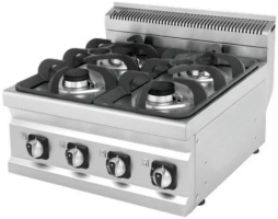 Плита Kocateq MCGR 87 газовая 4 конфорки, настольная линия 700