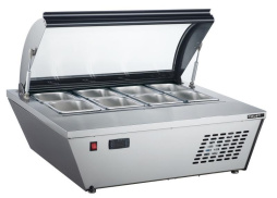 Холодильная витрина настольная для ингредиентов COOLEQ ID-8