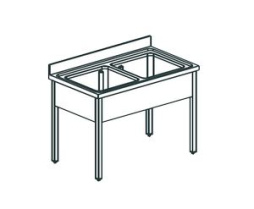 Ванна котломоечная APACH Chef Line L2P187-85