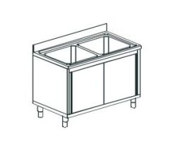 Ванна котломоечная APACH Chef Line L2P197-85SD