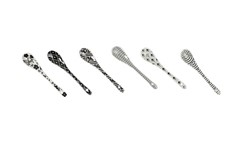 Ложки BLACK SPOON 13CM - 6шт. MIX&MATCH