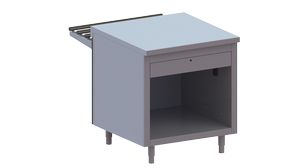 Купить прилавок нейтральный apach chef line lun74o