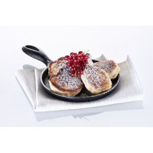 Купить сковорода d=130/15 с ручкой порционная чугун luxstahl [sm13]