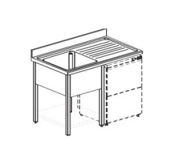 Ванна моечная APACH Chef Line LS127-55RWD