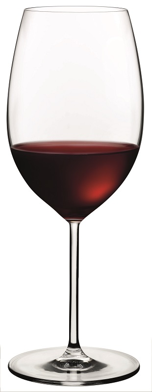 Купить бокал для вина 600 мл. d=70, h=240 мм красн. винтаж /6/24/