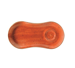 Блюдце 250*120 мм. для завтрака Терракота (чашка 62479), форма Гурмэ BONNA /1/12/1248/