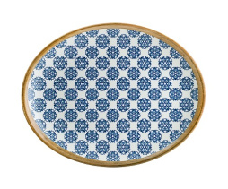 Блюдо овальное 250*190 мм. Калиф Лотус, форма Мув BONNA /1/12/756/