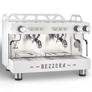 Купить кофемашина автомат bezzera moda de 2gr белая+экономайз+подсвет мультифазная