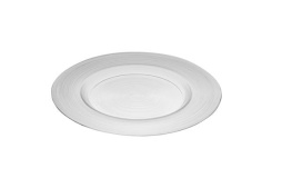 Тарелка d 28 см h 2 см, стекло, прозрачная, Circle ArdaCam Circle ARD 5479.1