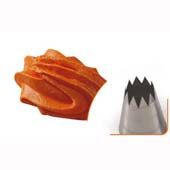 Насадка кондитер. "Звезда" d=10 мм. нержавеющая сталь /1/