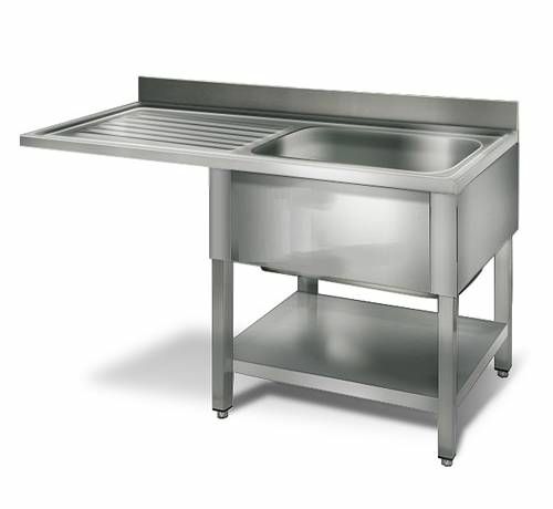 Купить стол с мойкой к посудомоечной машине kocateq str127sbr1