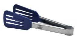 Щипцы для пирожных нерж./пластик 8'' 20 см (лопатки с прорезями) [YX517-8]