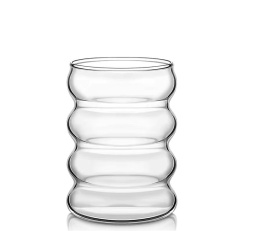 Стакан Хайбол для коктейля 370 мл. d=72 мм. h=98 мм. Баббл Термостекло MGline /6/