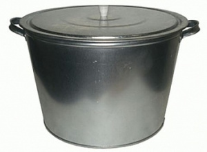 Бак д/белья 25,0л оцинкованый