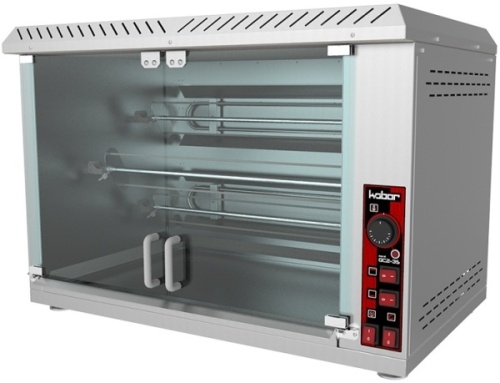 Гриль для кур шампурного типа GC2-5S (5 шампуров в 2 ряда на 25 кур)