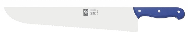 Купить нож для рыбы 390/530 мм. синий с волн. кромкой tradition icel /1/6/
