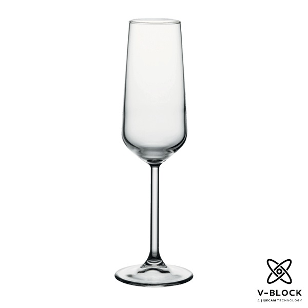 Купить бокал-флюте 195 мл. d=45 мм. h=226 мм.   аллегра (440079) /12/672/