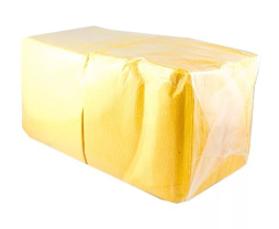 Салфетки 24*24см 400лист /желтые/