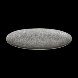 Блюдо овальное 14'' 356х114х21мм, серый "Corone Nori"