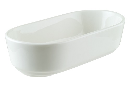 Купить салатник 155*80 мм. 265 мл. h=42 мм. белый, форма хюгге bonna /1/12/1728/