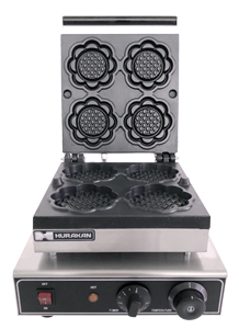 Купить вафельница hurakan hkn-ges9 sunflower