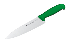 Купить нож sanelli ambrogio серии supra colore, sc49030g, кухонный 300 х 58 мм, зеленый