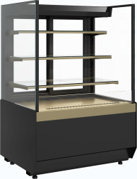Витрина холодильная KC70 VM 0,9-2 STANDARD открытая прямая боковина (версия 2.0) (9005-0109)